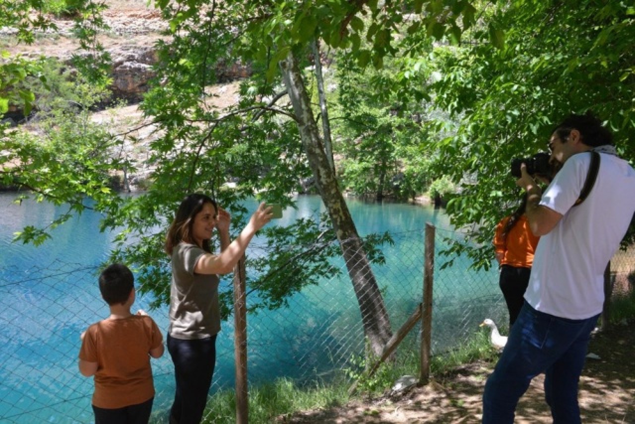 Suyunun rengi ve kaynağı bilinmiyor: Kahramanmaraş'ın gizemli cenneti Yeşilgöz 11