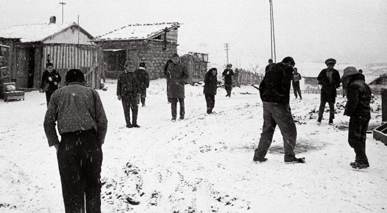 1966 yılında Ankara'da kış 2