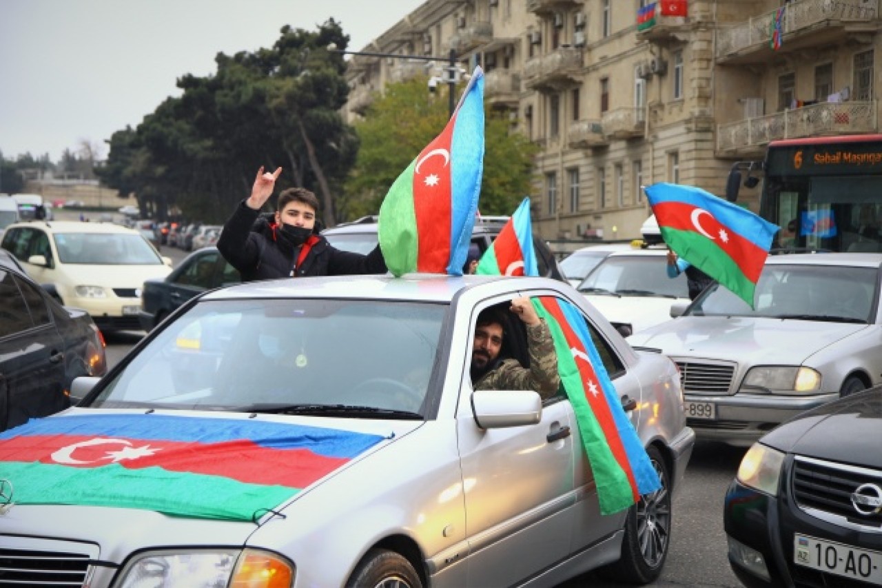 Azerbaycanlılar,  Laçın'ın işgalden kurtuluşunu kutluyor 17