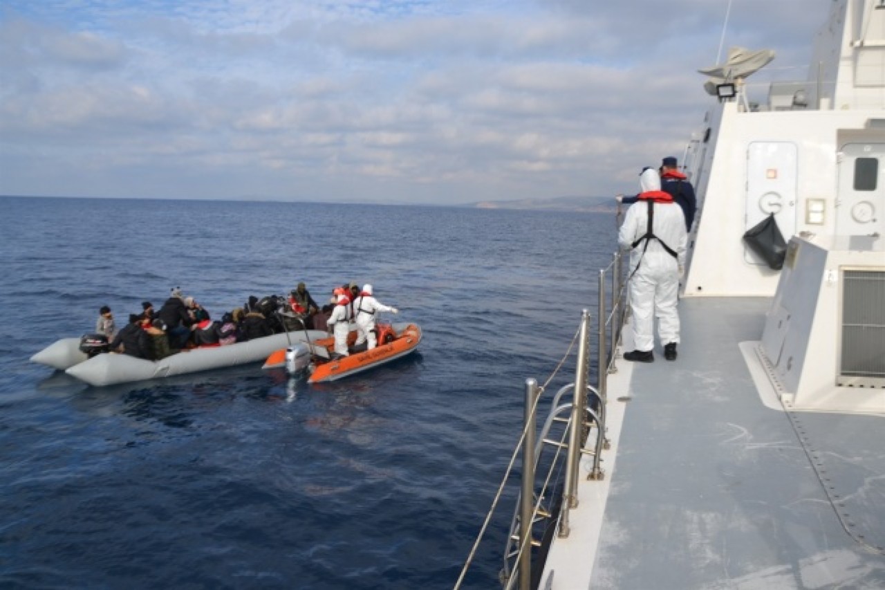 İzmir'de 123 sığınmacı kurtarıldı 5