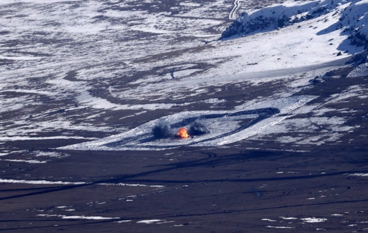 Kış Tatbikatında Hedefler Tam İsabet! 5