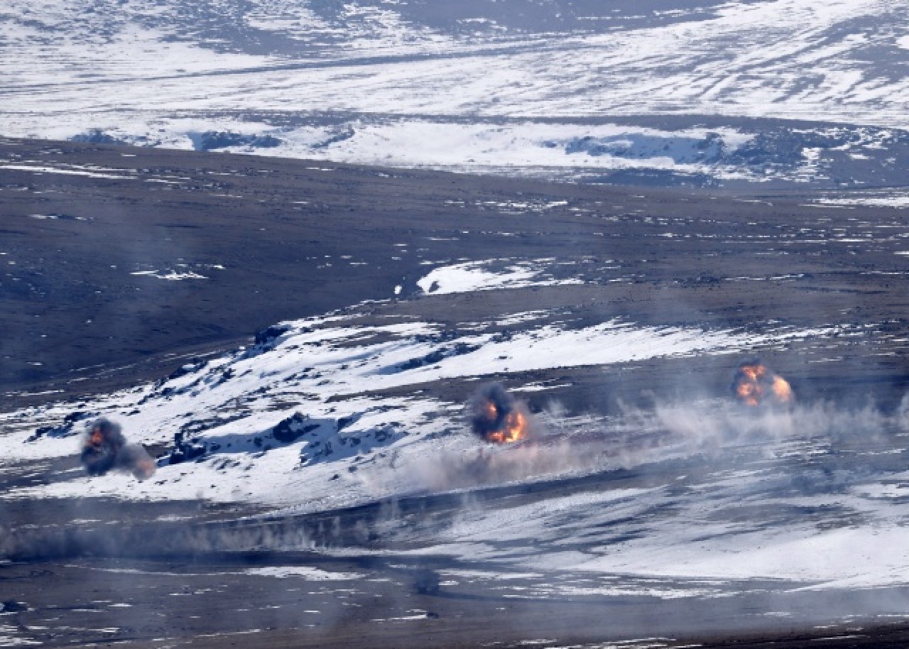 Kış Tatbikatında Hedefler Tam İsabet! 19