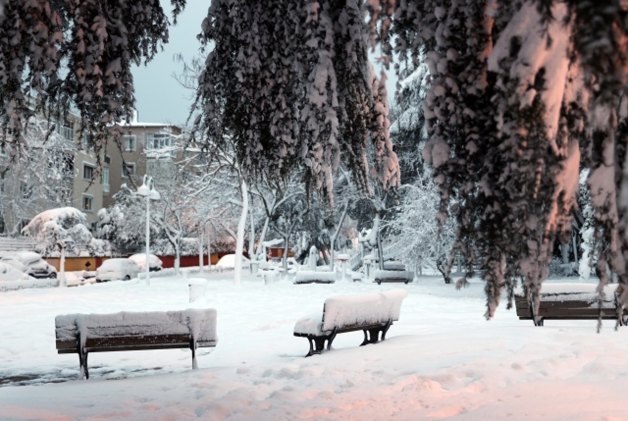 İstanbul beyaza büründü 15