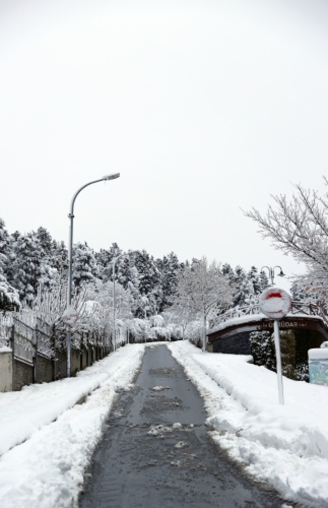 İstanbul beyaza büründü 4