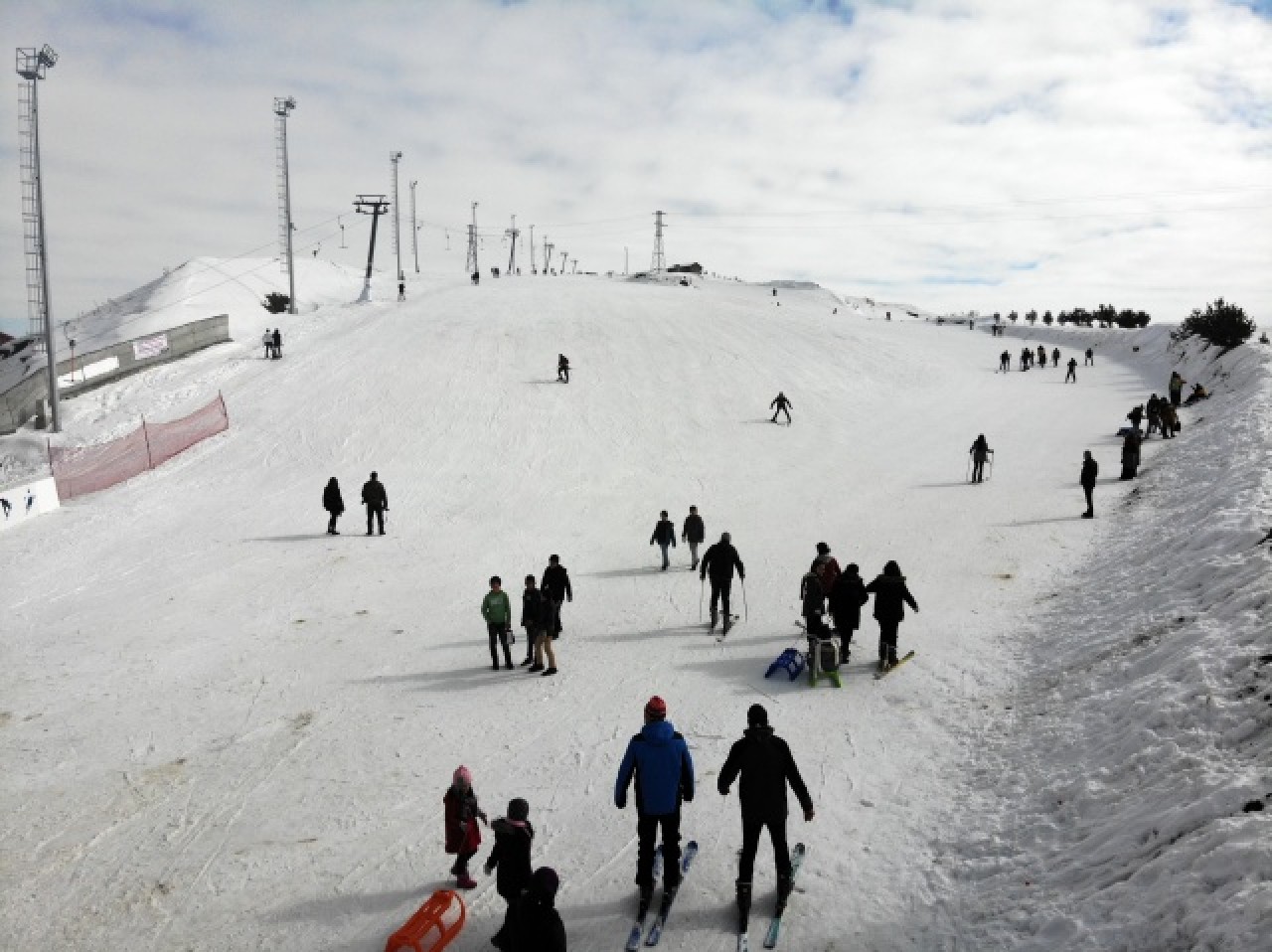 Küpkıran Kayak Merkezi'nde gece kayak keyfi 5