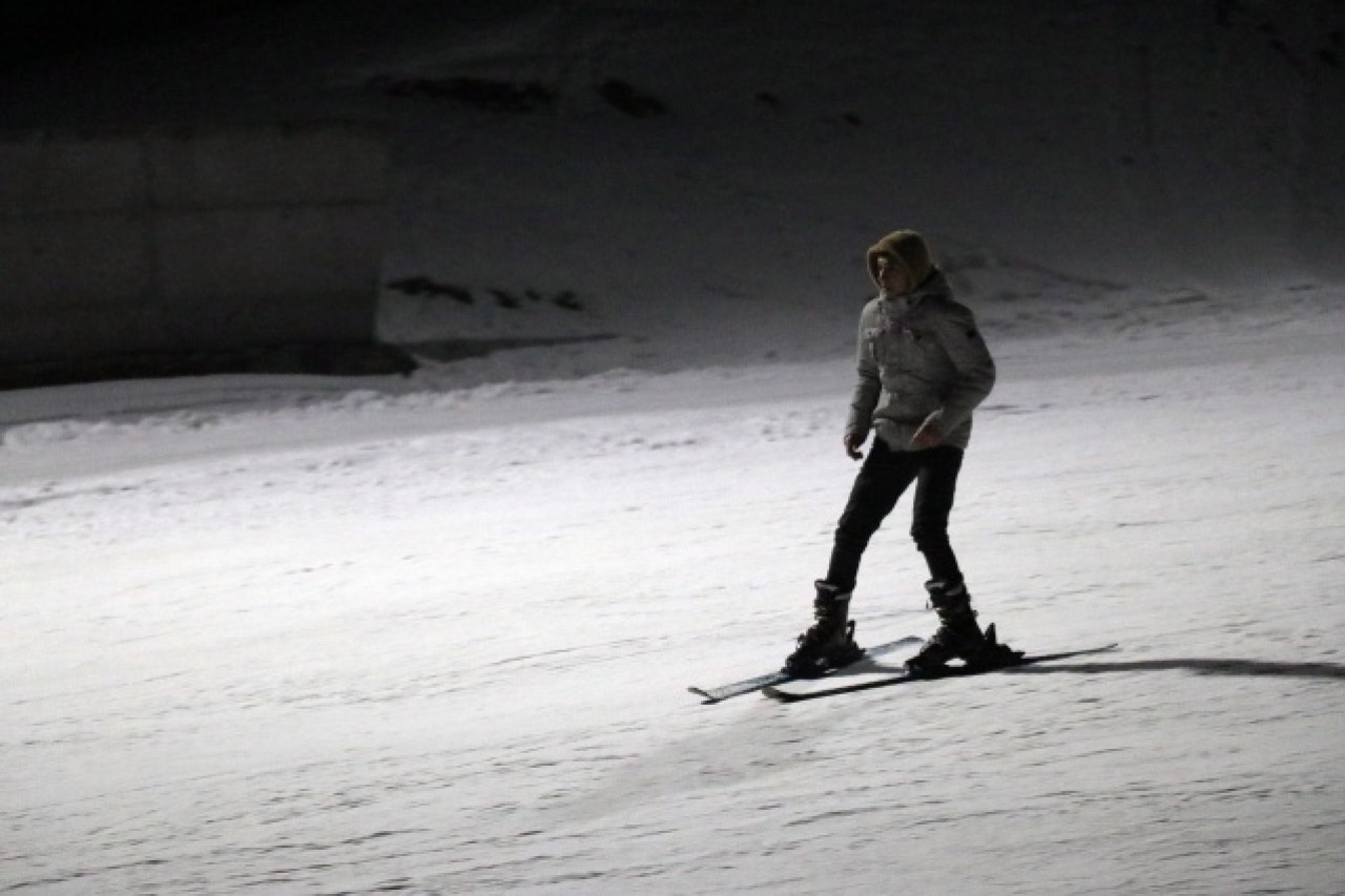 Küpkıran Kayak Merkezi'nde gece kayak keyfi 15