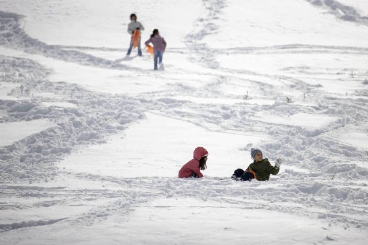 Antalya Saklıkent'te kayak keyfi yaşanıyor 12