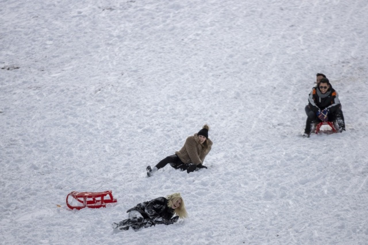Antalya Saklıkent'te kayak keyfi yaşanıyor 6