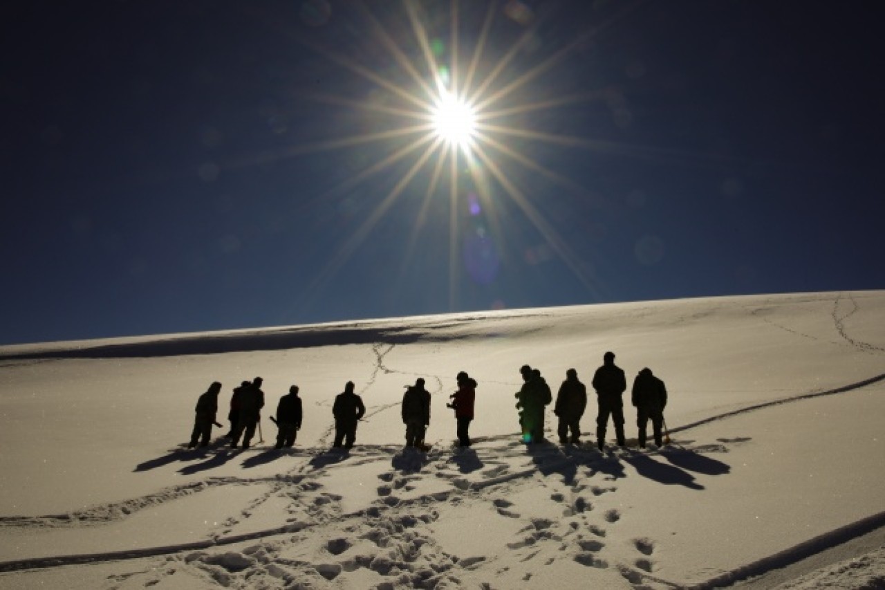Van'da "çığ timi" afetlerle mücadeleye hazır 3