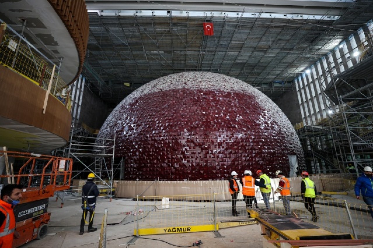 Atatürk Kültür Merkezi inşaatı sona yaklaşıyor 13