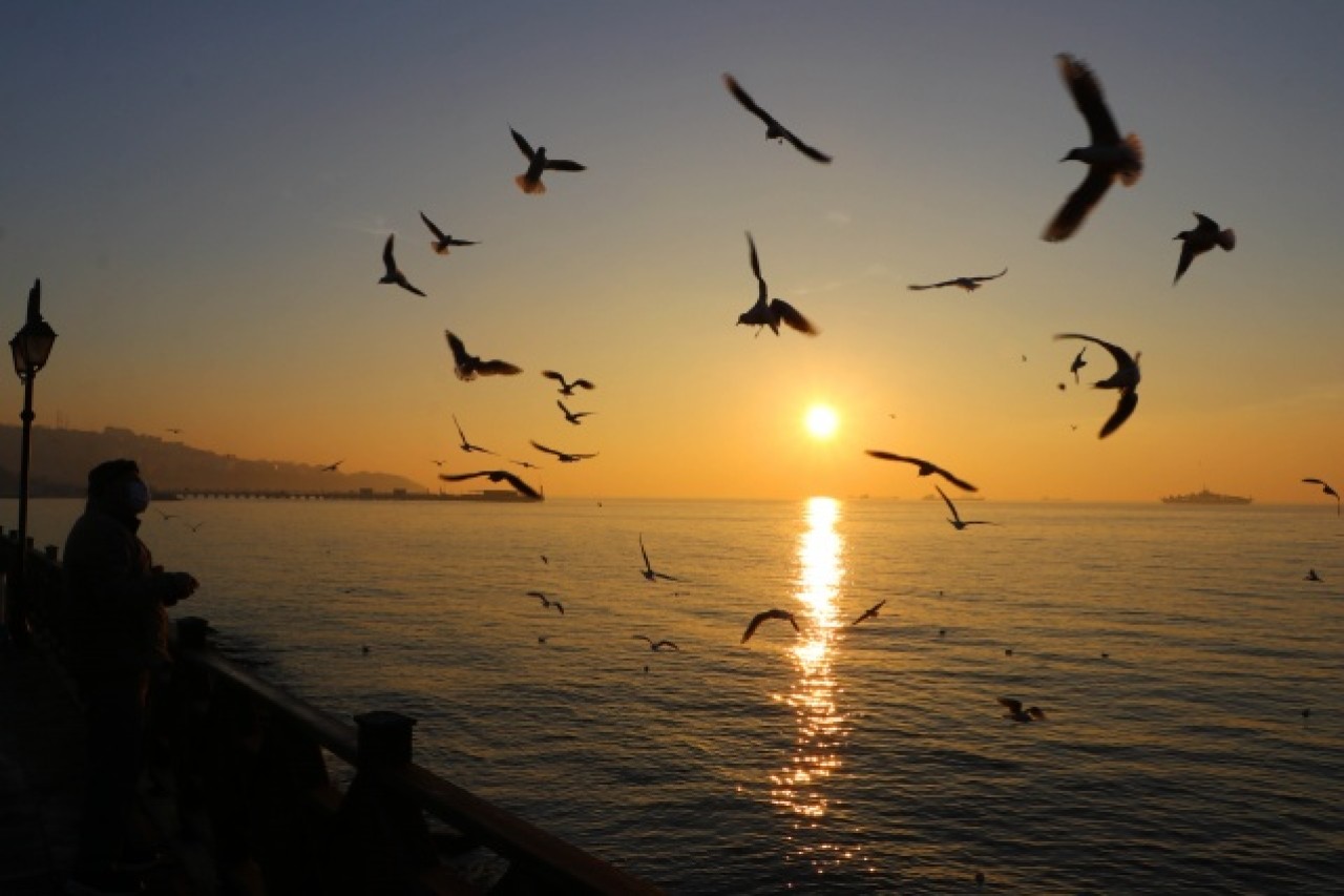 Tekirdağ'da gün doğumu 3