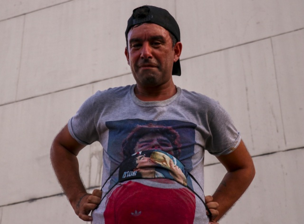 "Maradona'nın öldürüldüğü" iddiasıyla gösteri düzenlendi 10