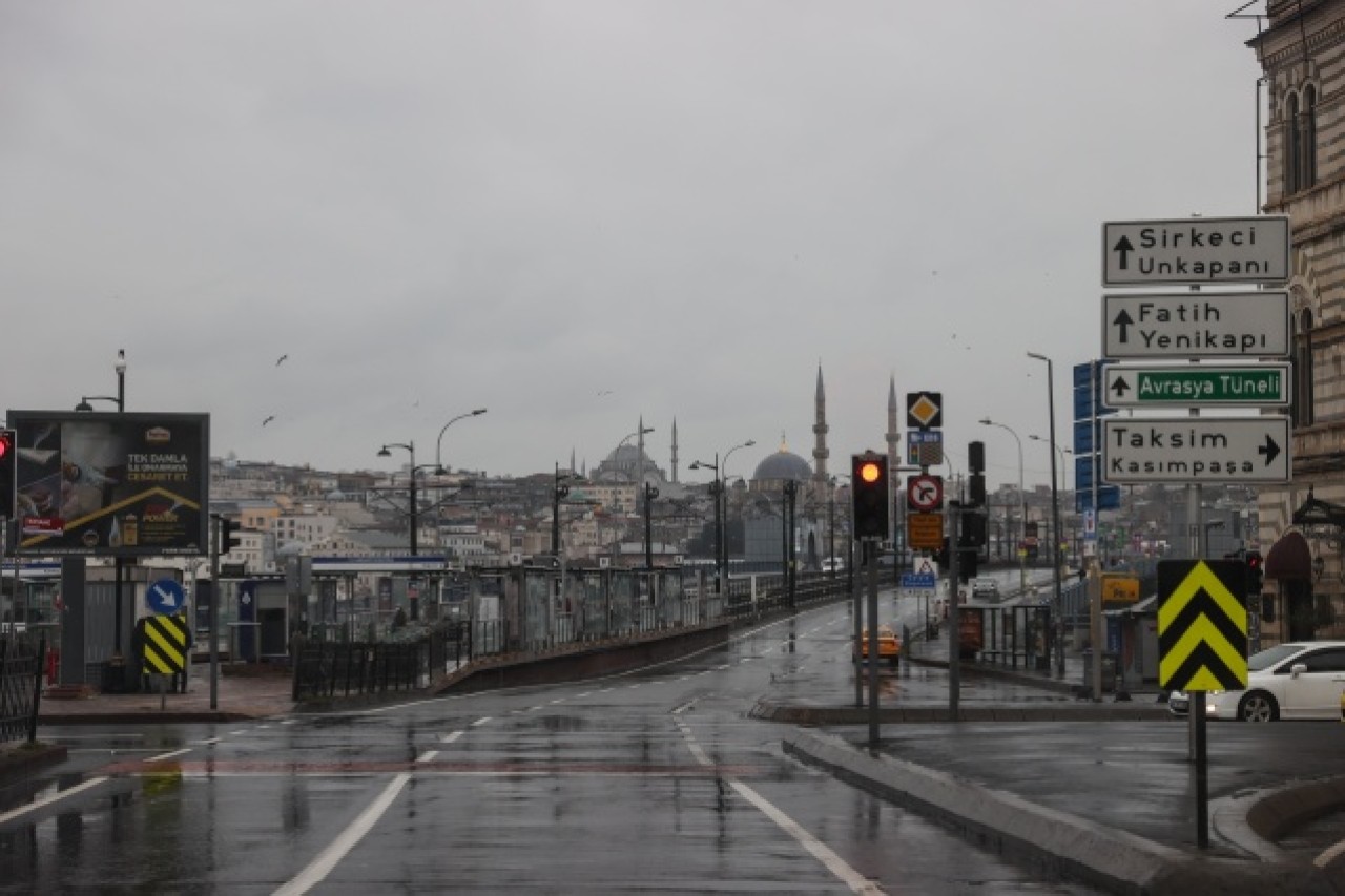 İstanbul'da sokağa çıkma kısıtlaması 1