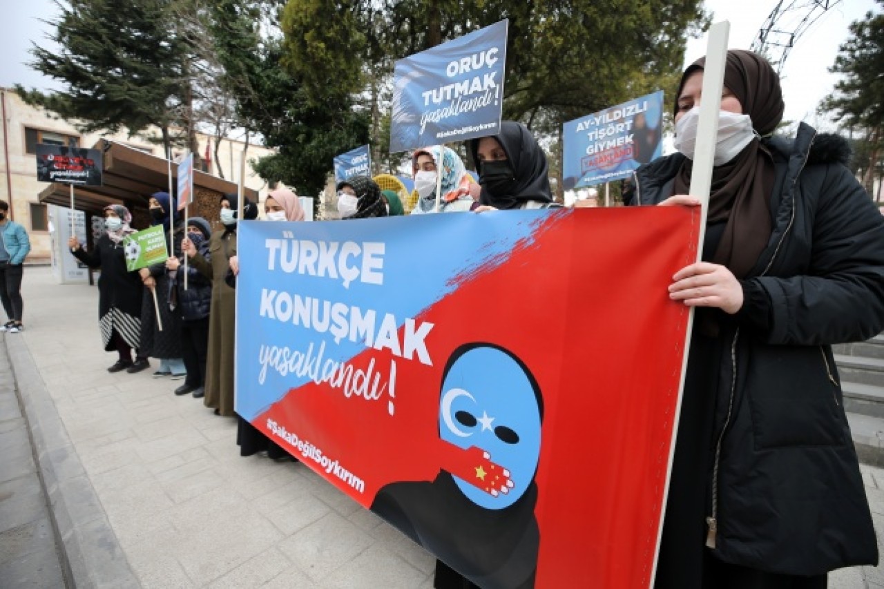 Nevşehir'de İHH,  Çin'in Uygur Türklerine yönelik politikasını kınadı 2