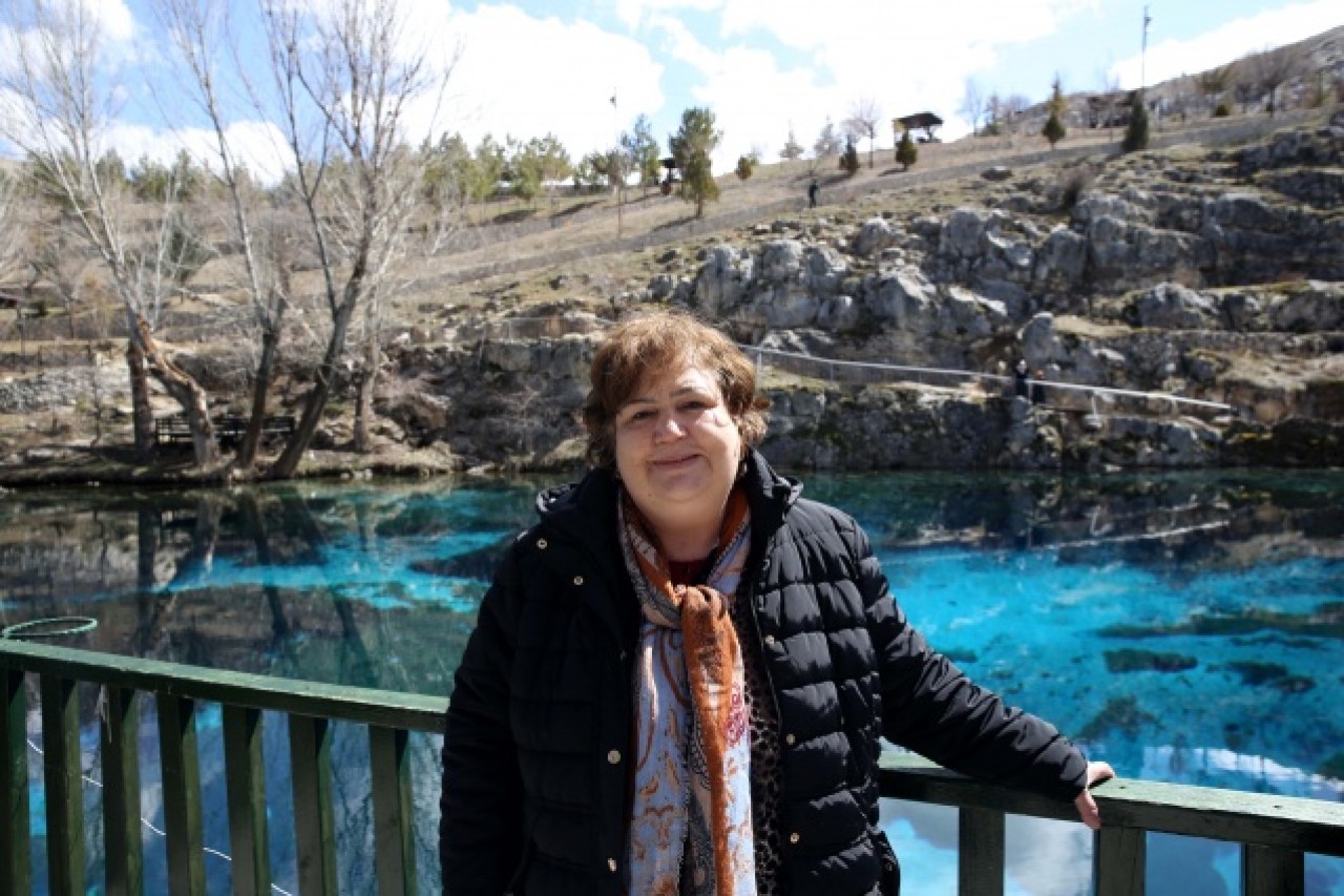 Sivas'ın "doğal akvaryumu" Gökpınar Gölü her mevsim ziyaretçilerini ağırlıyor 4