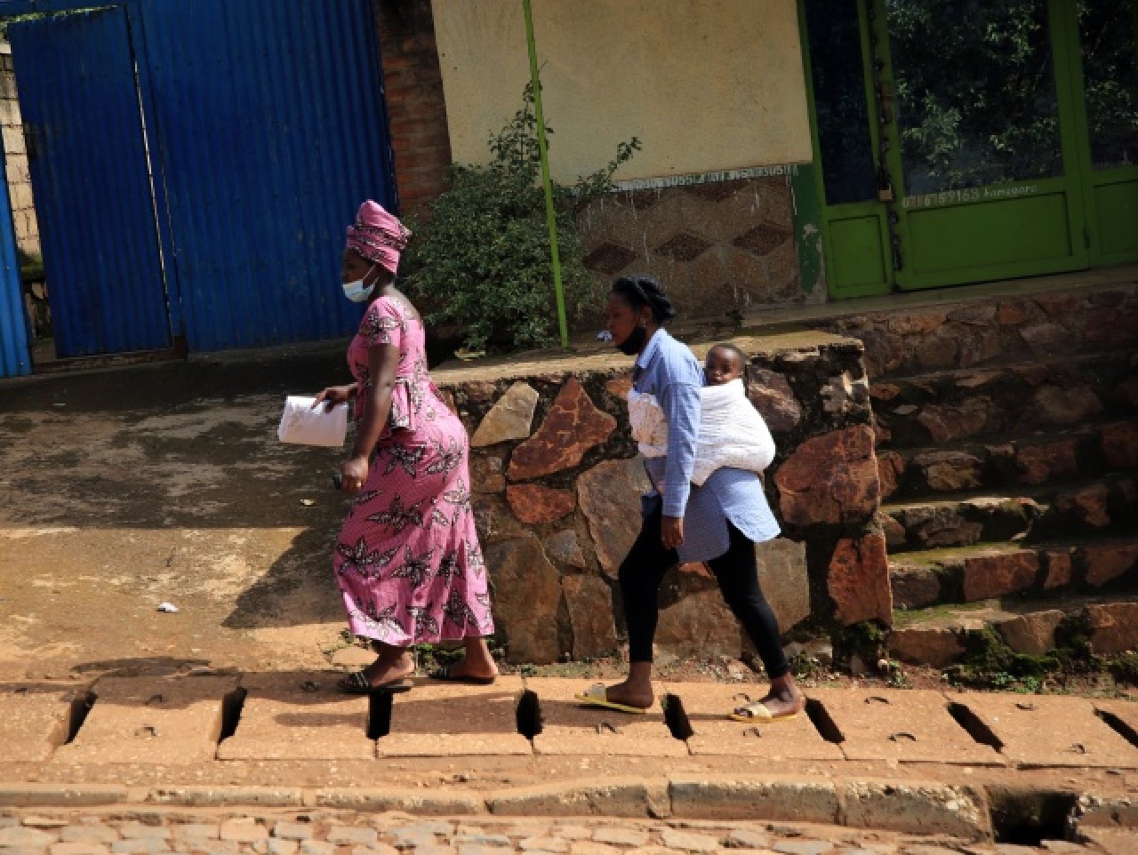 Ruanda'nın başkenti Kigali'de günlük yaşam 16