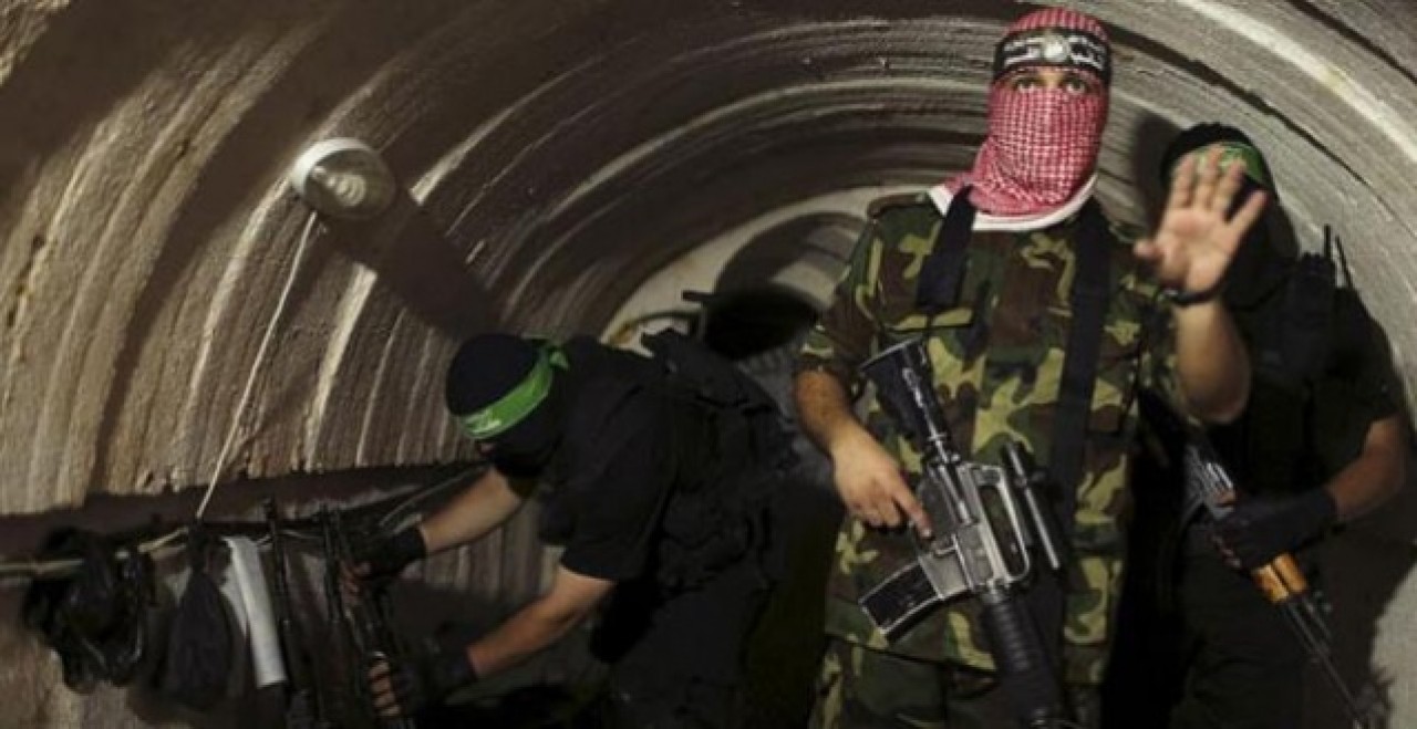 İsrail'in yok etmek için var gücüyle bombaladığı Hamas'ın tünelleri ilk kez görüntülendi 1