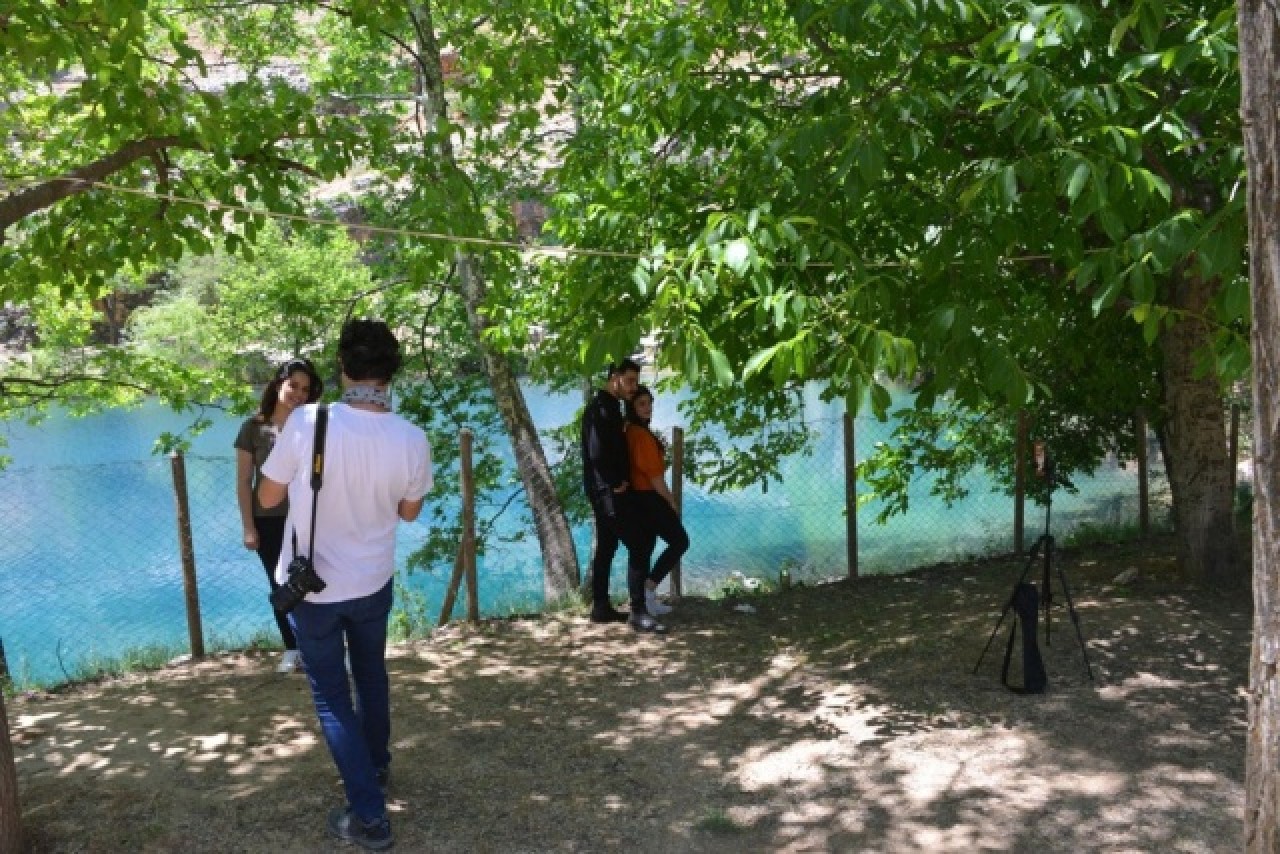 Suyunun rengi ve kaynağı bilinmiyor: Kahramanmaraş'ın gizemli cenneti Yeşilgöz 2