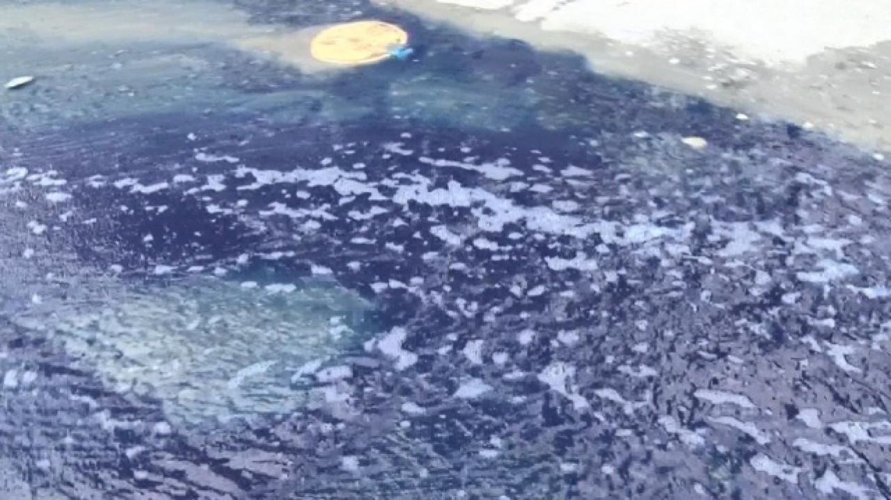 Esenyurt'ta rögarlardan yine mavi su fışkırdı 4