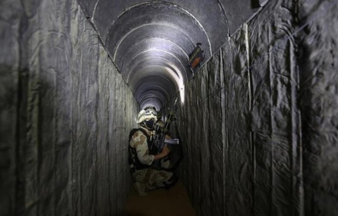 İsrail'in yok etmek için var gücüyle bombaladığı Hamas'ın tünelleri ilk kez görüntülendi 4