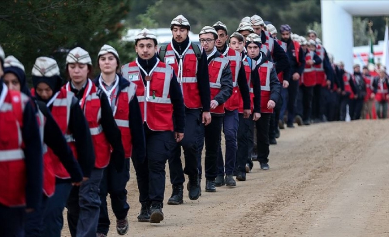 "57. Alay Vefa Yürüyüşü" sona erdi