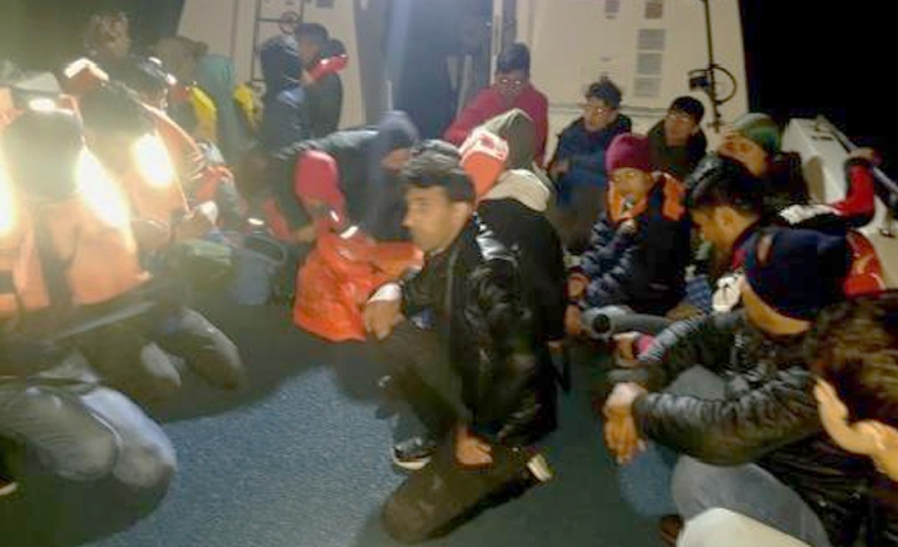 Çanakkale'de 15'i çocuk 30 kaçak yakalandı