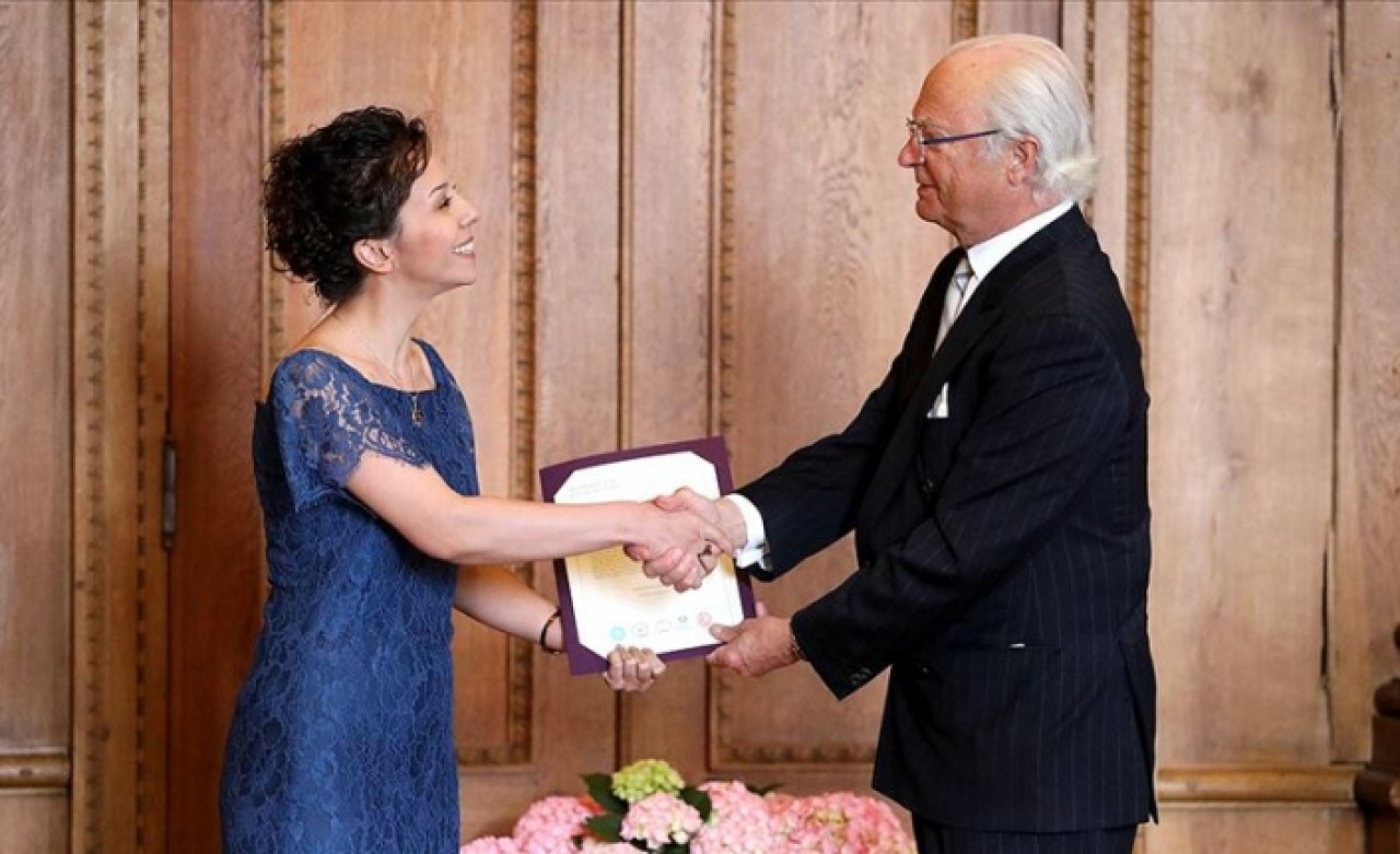 İsveç'te 'Kraliyet Hanedanı' ödülünü Türk akademisyen kazandı