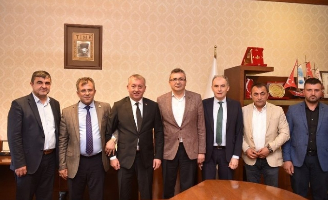 MHP İl Başkanı Aydın’dan Başkan Çatal’a ziyaret