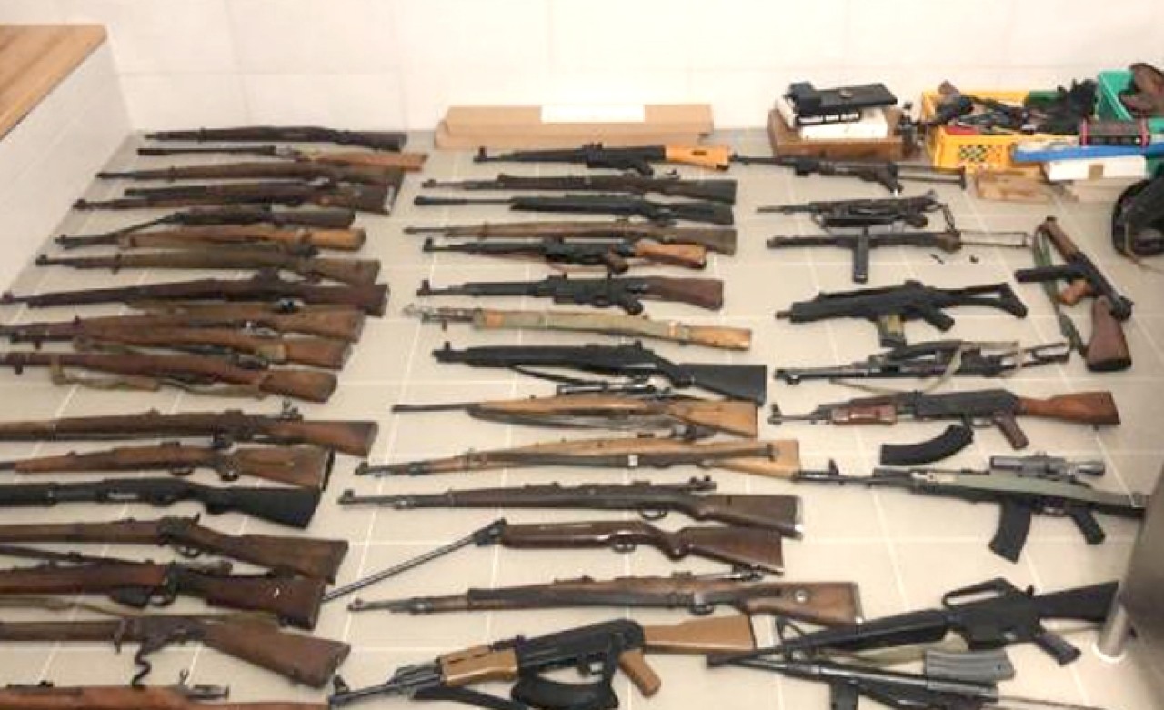 Ölen adamın evinden cephane çıktı!