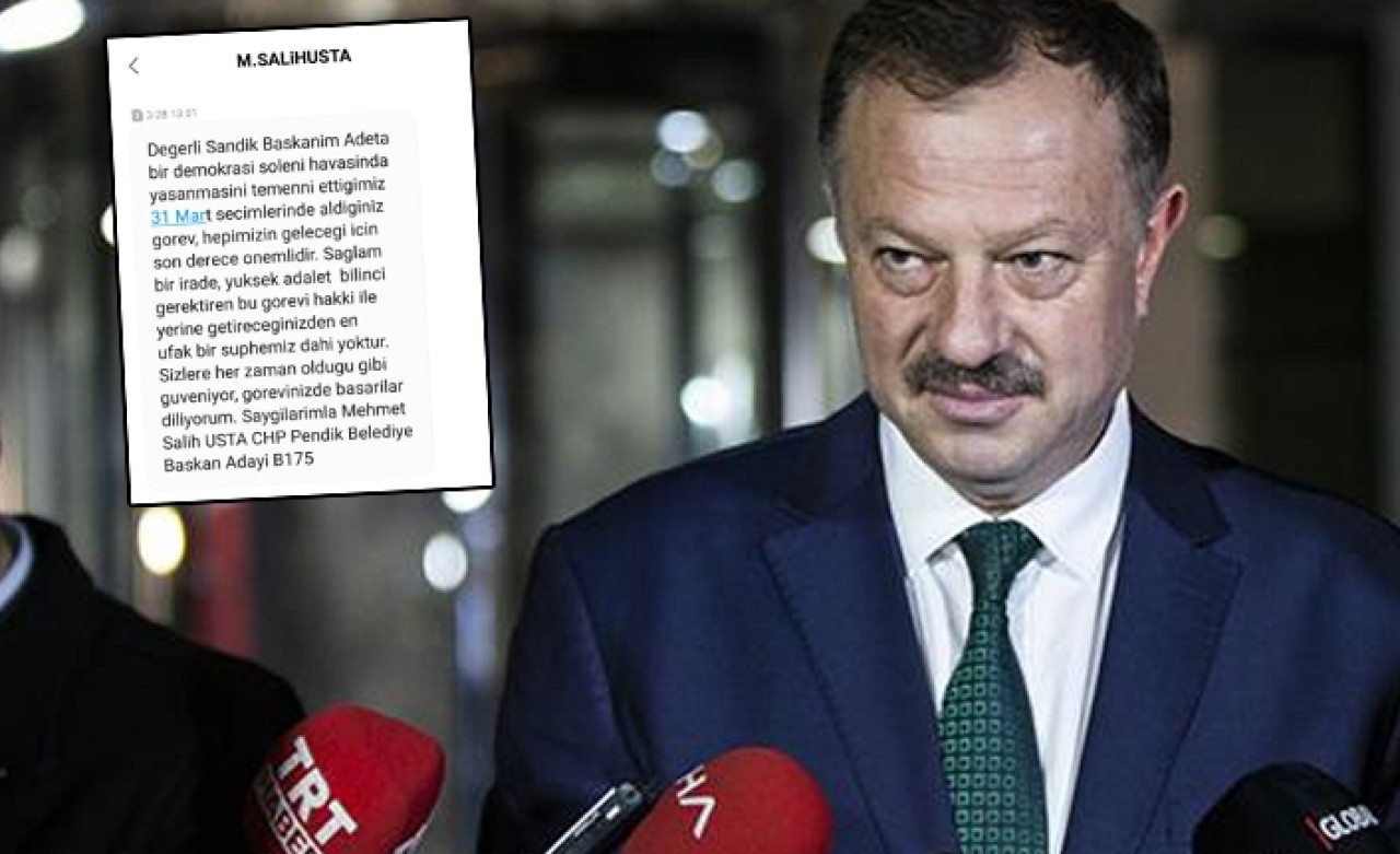 Recep Özel paylaştı! CHP'li aday sandık kurulu başkanlarına mesaj atmış