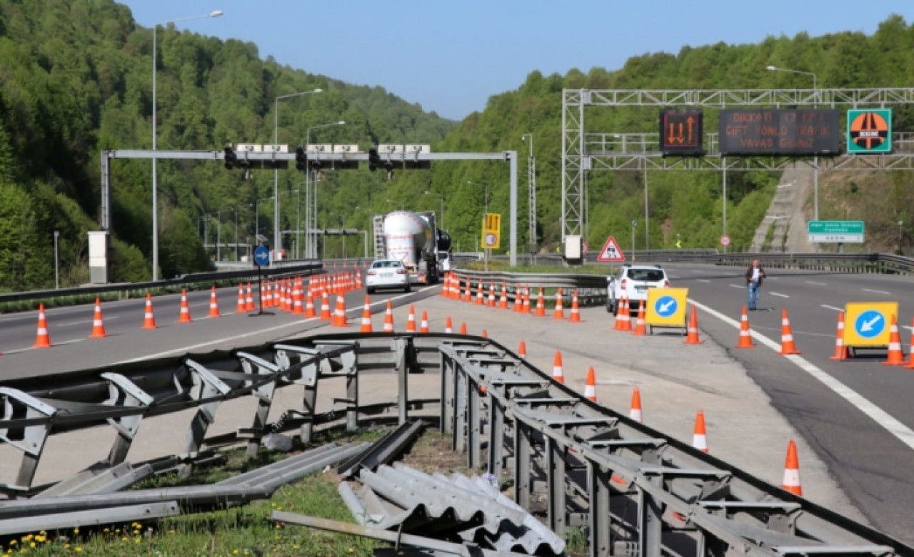 TEM’de 24 gün sürecek bakım çalışması başladı
