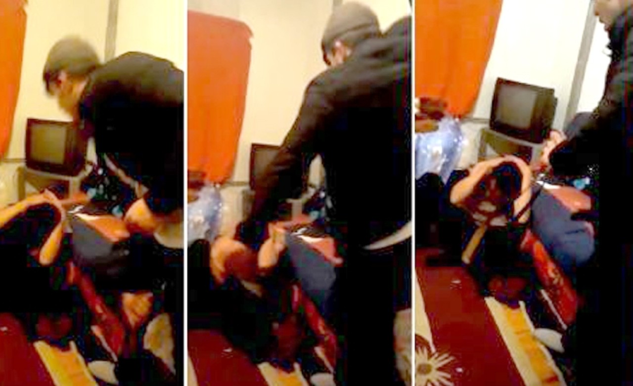 Afgan gence kan donduran işkence!