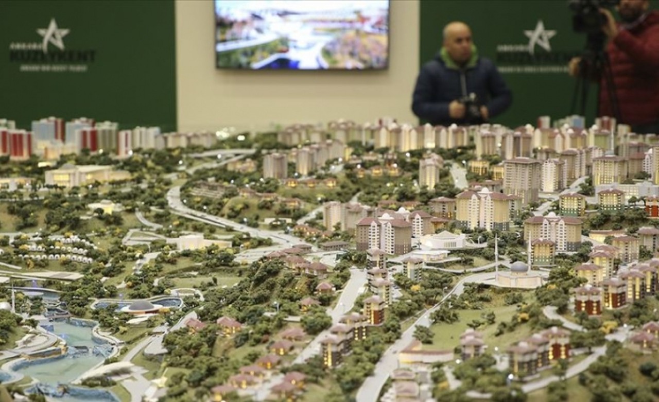 Ankara'da 50 bin sosyal konut projesi kapsamında kura çekimi yapıldı