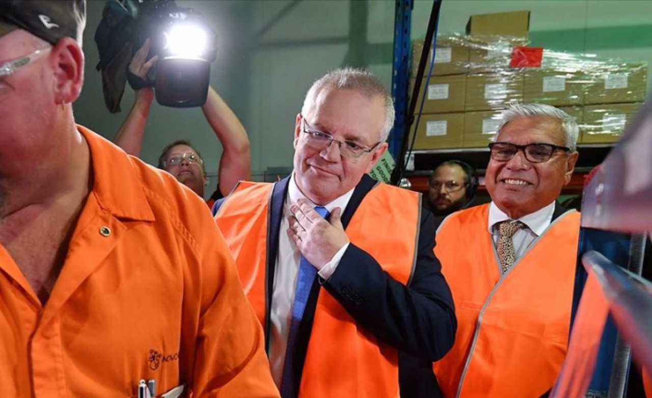 Avustralya Başbakanı Morrison'a yumurtalı saldırı