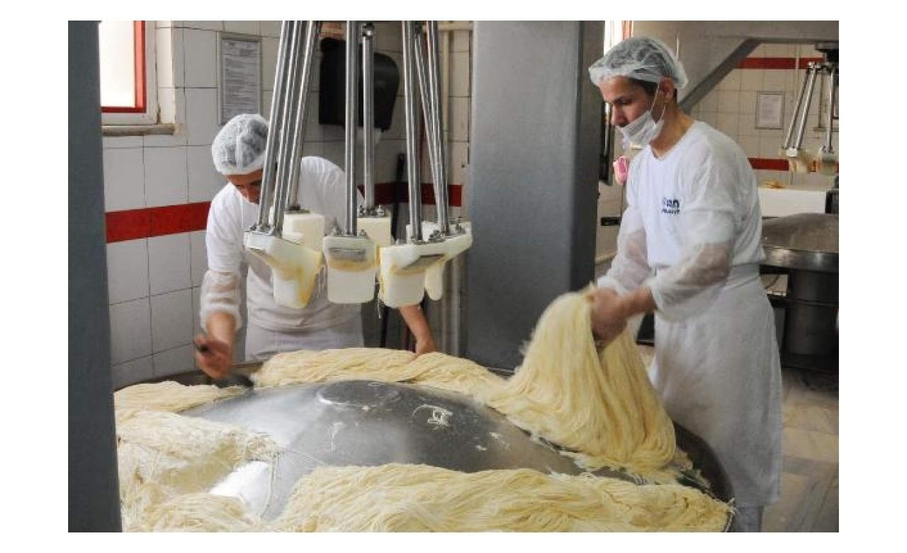 Bayram öncesi pişmaniye üretimi arttı