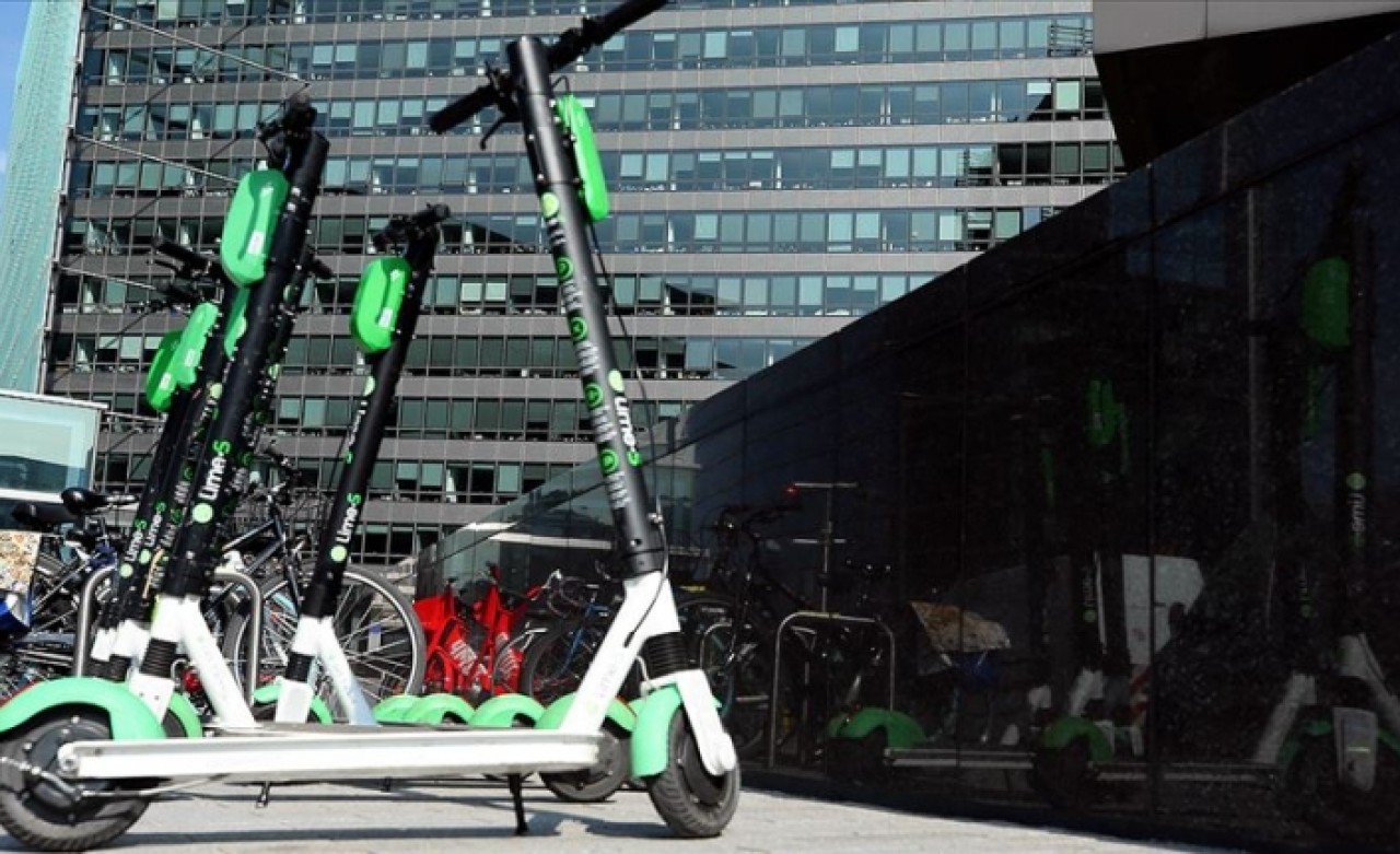 Brüksel'de elektrikli scooter çılgınlığı