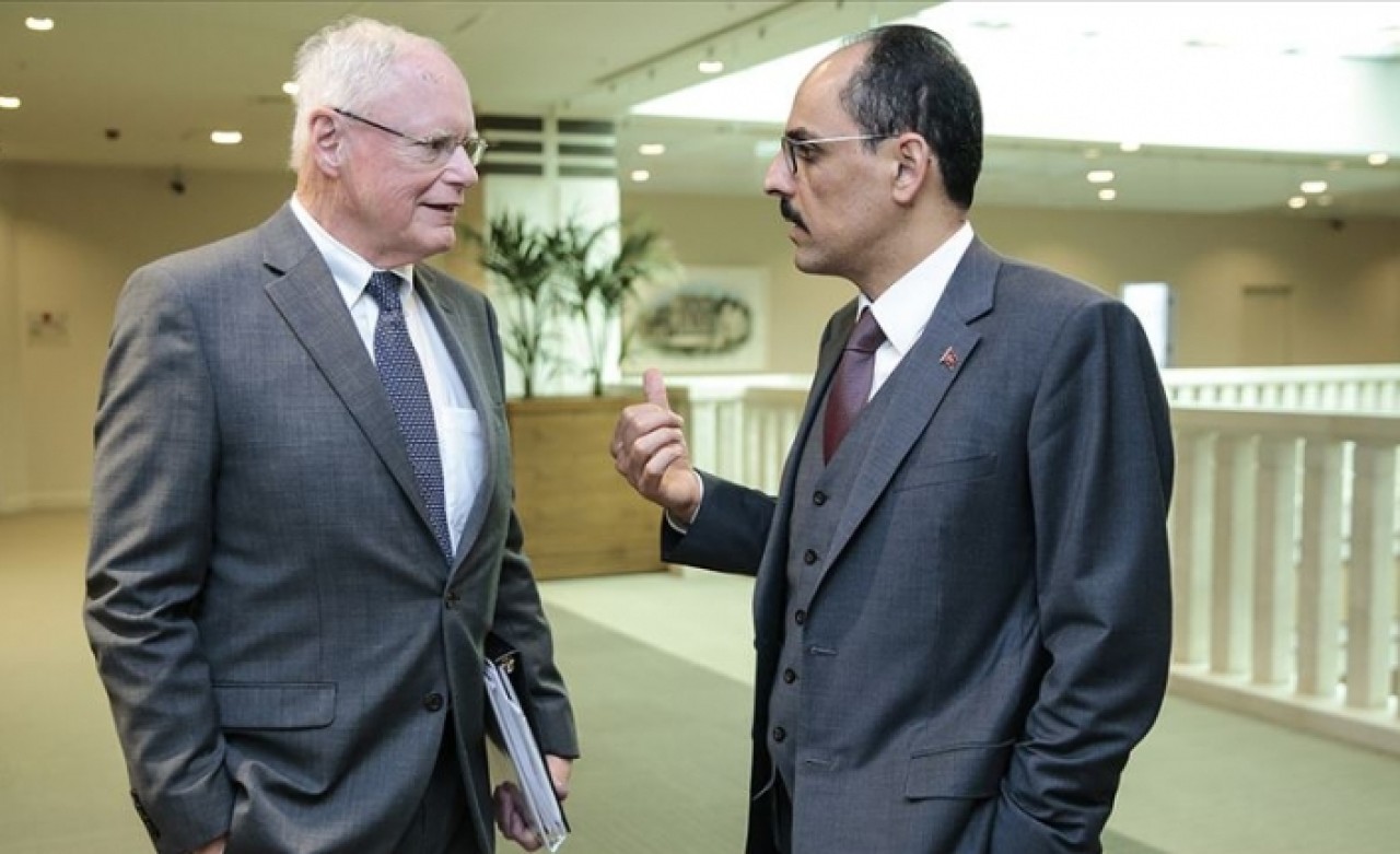 Cumhurbaşkanlığı Sözcüsü Kalın ile Jeffrey Suriye'yi görüştü