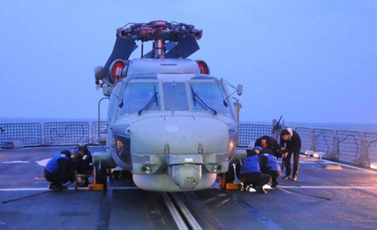 'Denizkurdu-2019'da üçüncü gün; Helikopterler gücünü gösterdi