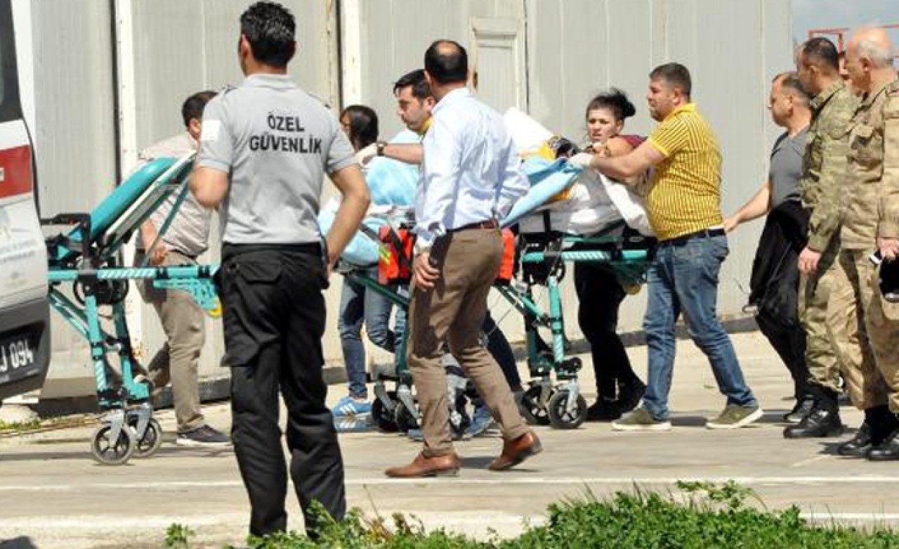 EYP,  imha sırasında infilak etti: 1 asker yaralı