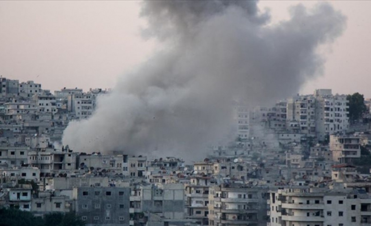 İdlib'de iftardan önce pazara saldırı: 5 ölü,  20 yaralı