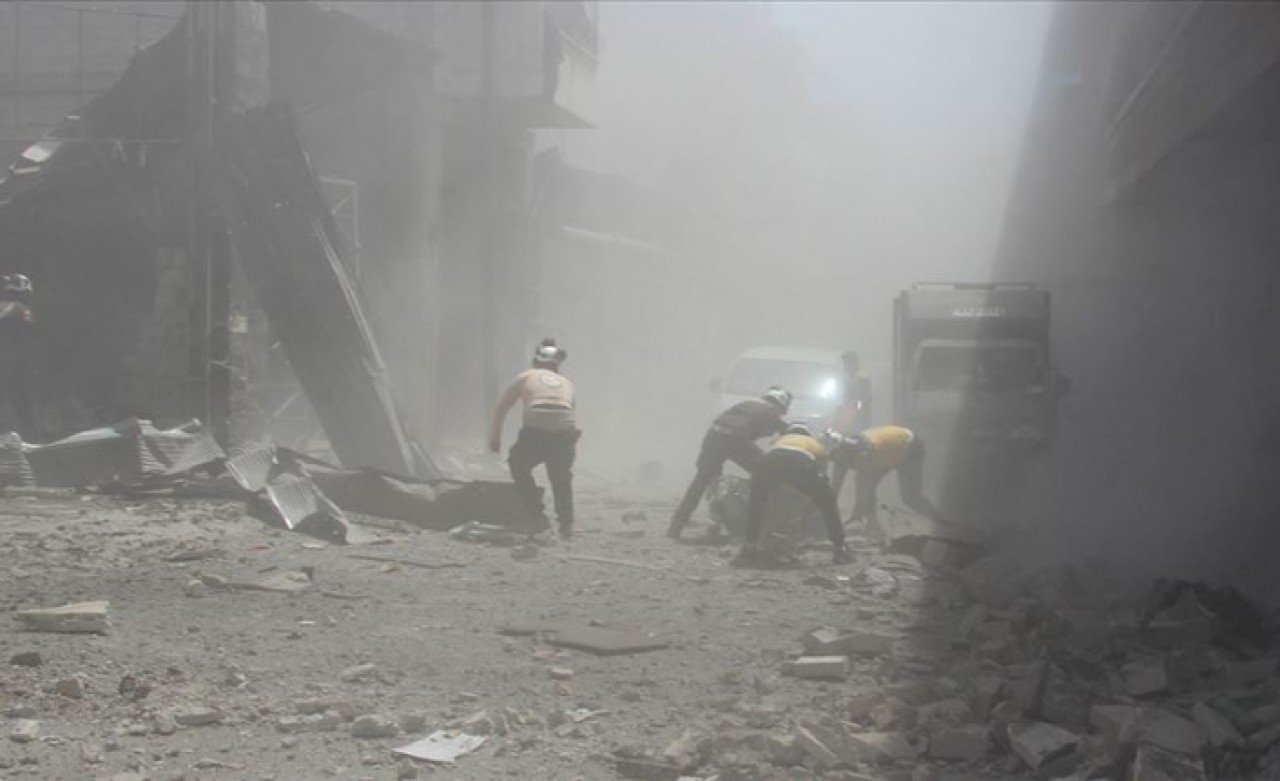 İdlib Gerginliği Azaltma Bölgesi'ne hava saldırısı: 6 ölü