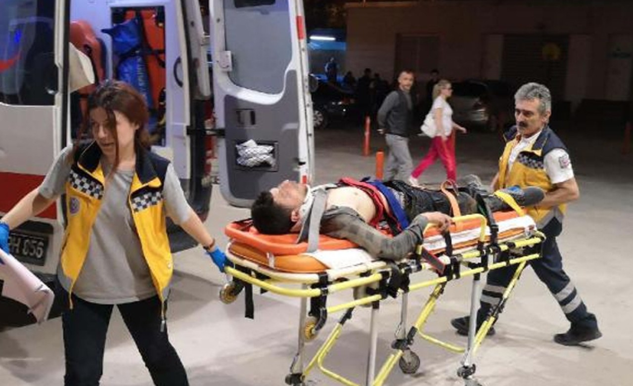 İntihar etmek için dereye atladı,  sonra 112 Acil'i aradı