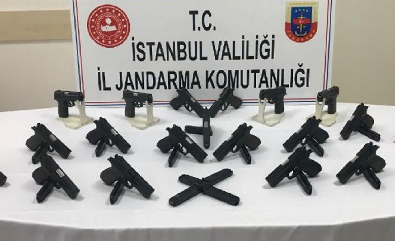 Jandarmadan kaçak silah operasyonu