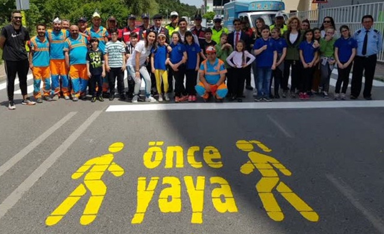 Jandarmadan öğrencilere trafik eğitimi