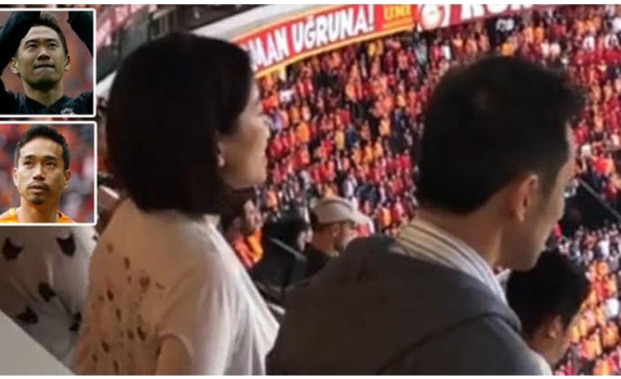 Japon gazeteci,  derbi öncesi İstiklal Marşı'nı okudu