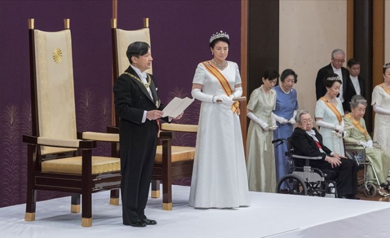 Japonya'da yeni imparator tahta çıktı