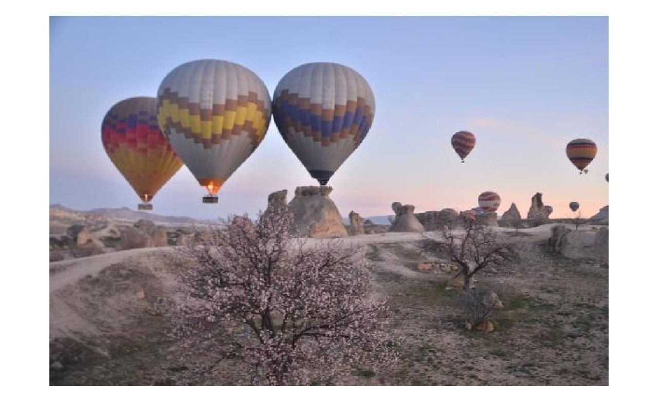 Kapadokya'da bayram tatili hareketliliği