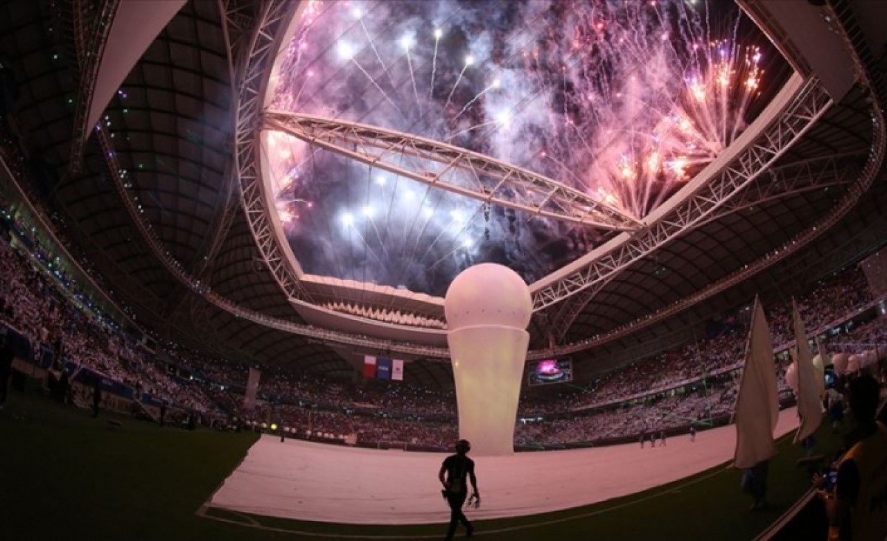 Katar 2022 Dünya Kupası maçlarının oynanacağı Vekra Stadyumu açıldı