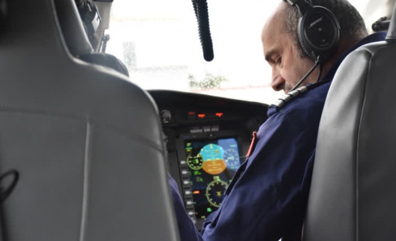 Kural ihlali yapan sürücüler helikopterle denetlendi