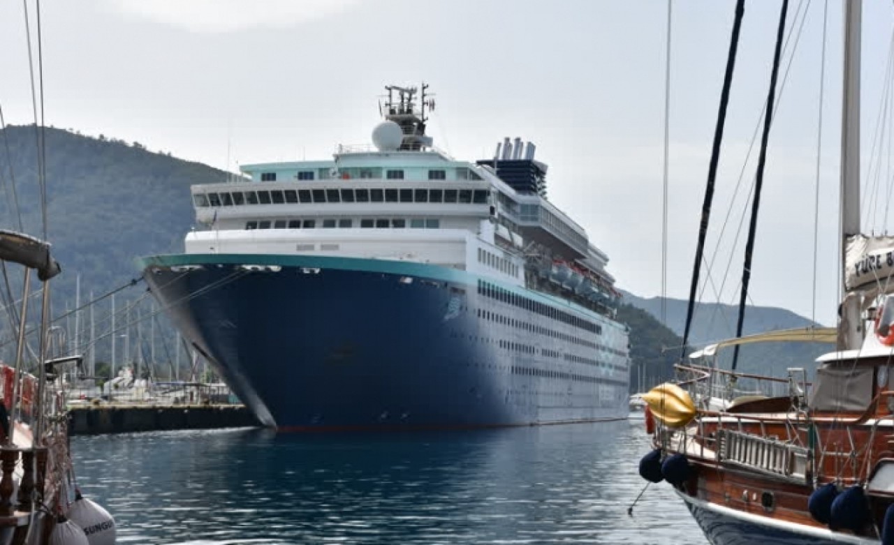 Marmaris'te kruvaziyer turizmi